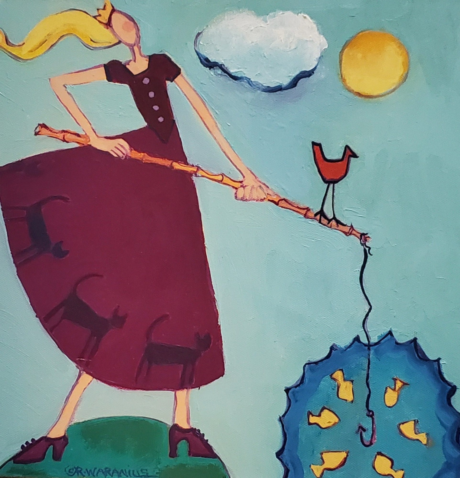 The Princess Goes Fishing