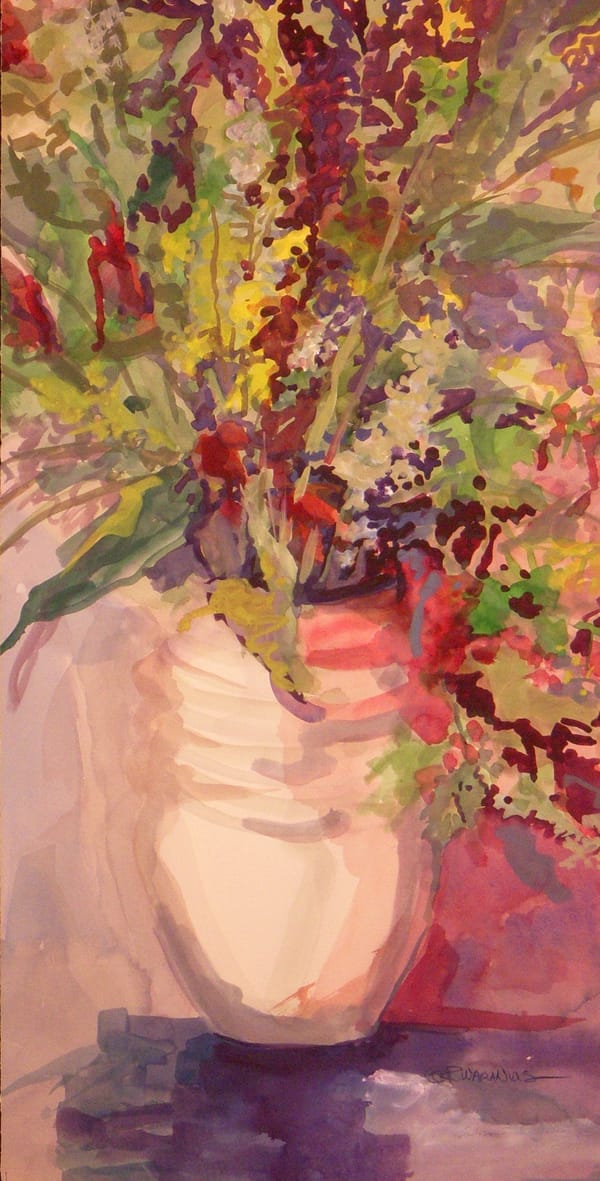 The White Vase