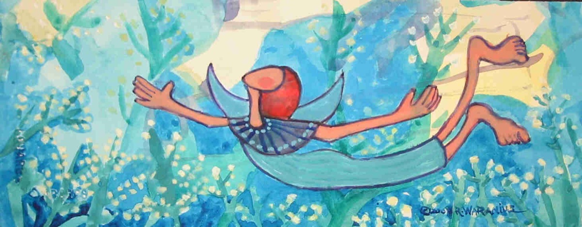 Angel in the Secret Garden